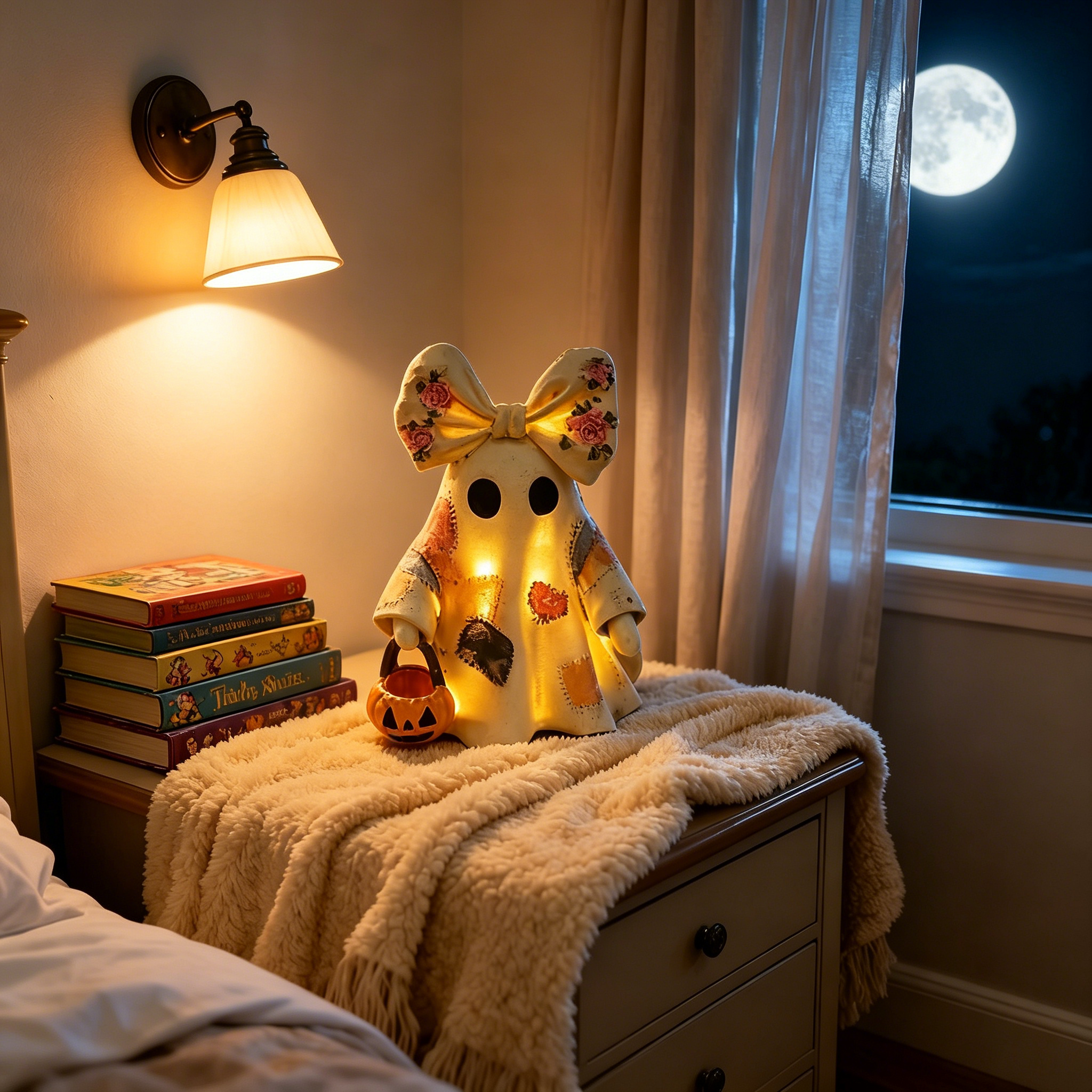 Ajoutez une touche de nostalgie et de fantaisie à votre intérieur, et créez une atmosphère chaleureuse et cosy ! 🎃✨🍂