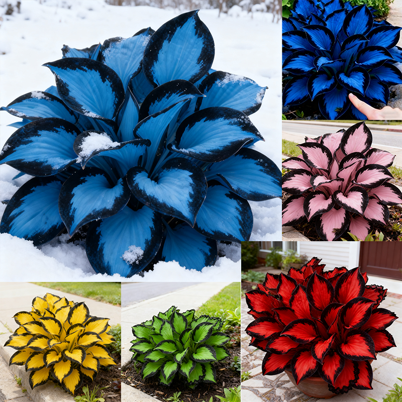 🌌💜 Limited Edition Purple Heart Hostas – Deep Royal Foliage, Only Here!✨🌿