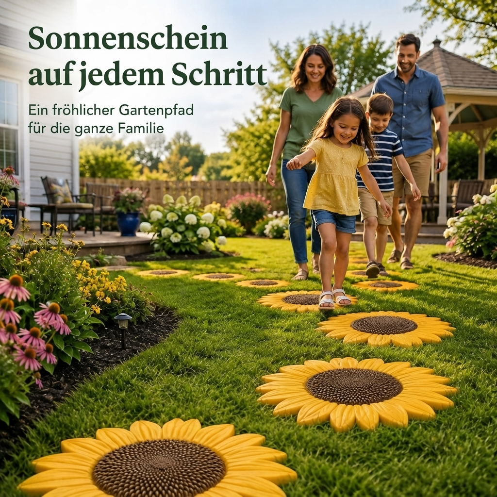 💥 LAST DAY 49% OFF - 🌻 Reusable Sunflower Stepping Stone Mold