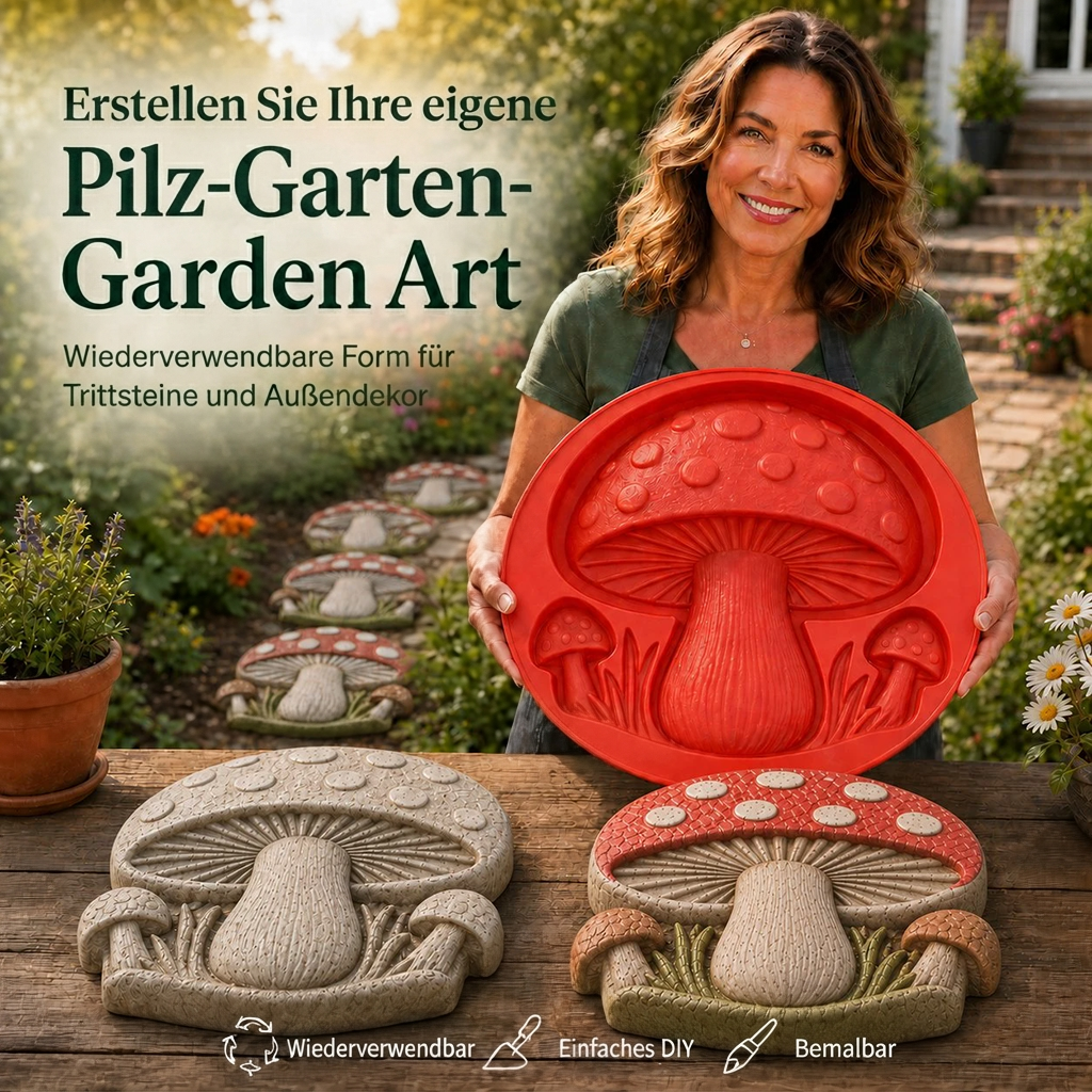 💥 LAST DAY 49% OFF - 🌻 Reusable Sunflower Stepping Stone Mold