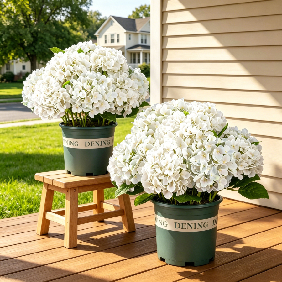 💥Last Day 70% OFF💐Artificial Outdoor Hydrangea Flowers - UV resistant, Waterproof, Windproof
