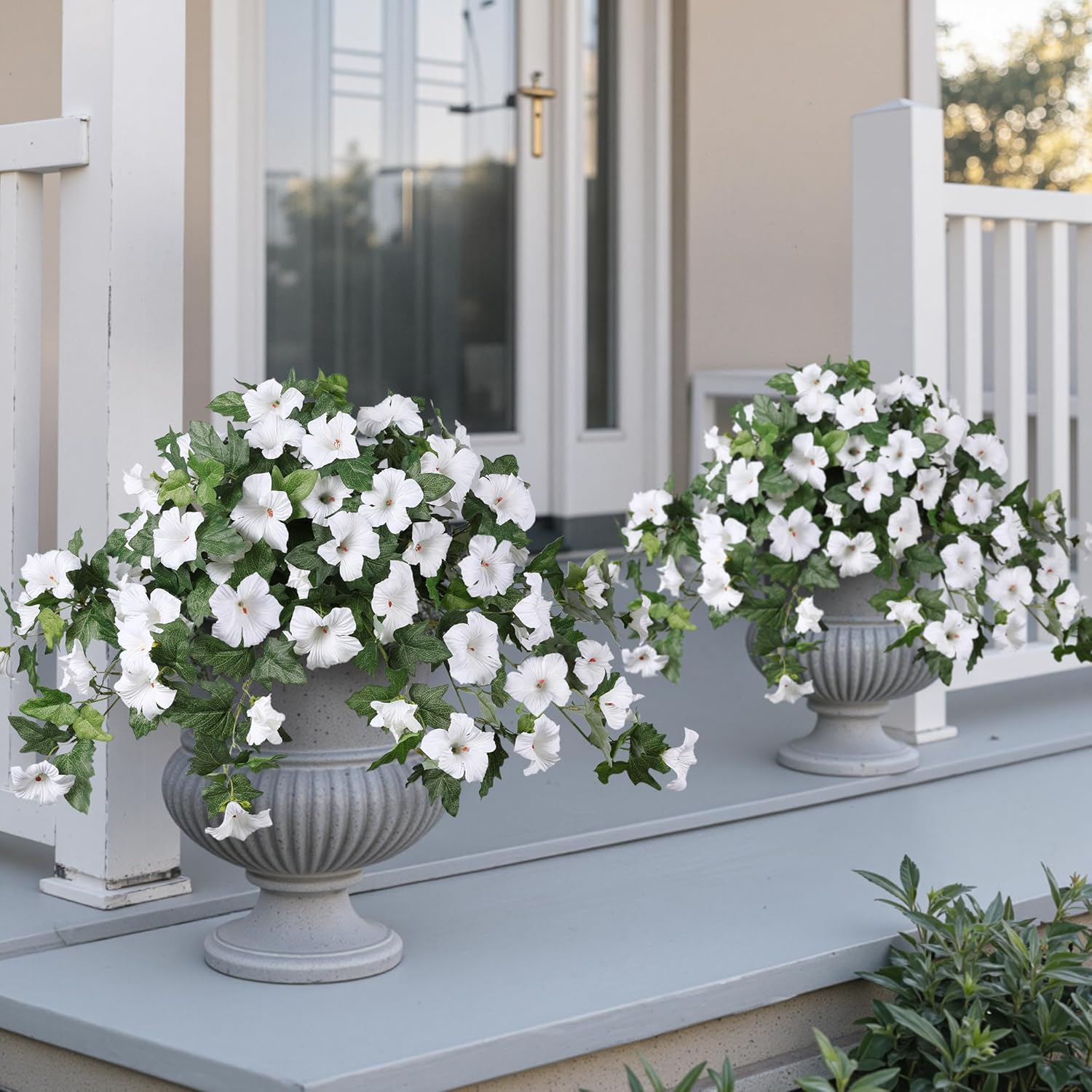 🔥 LETZTER TAG – 70 % RABATT 🔥 UV-beständige künstliche Petunien – farbechte Blumendekoration für den Außenbereich