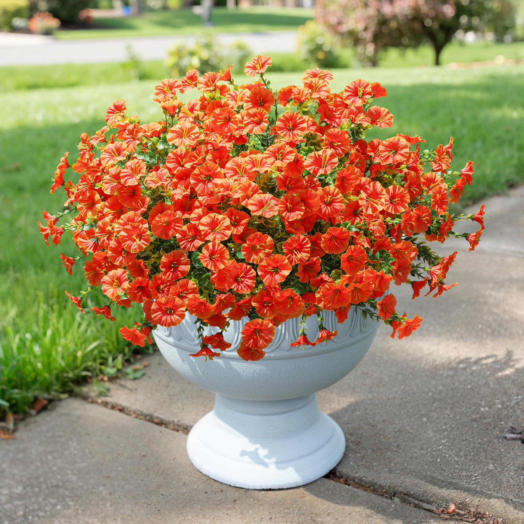 🔥 Letzter Tag – Jede nur €2,99 ! 🔥 UV-beständige künstliche Petunien-Blumen