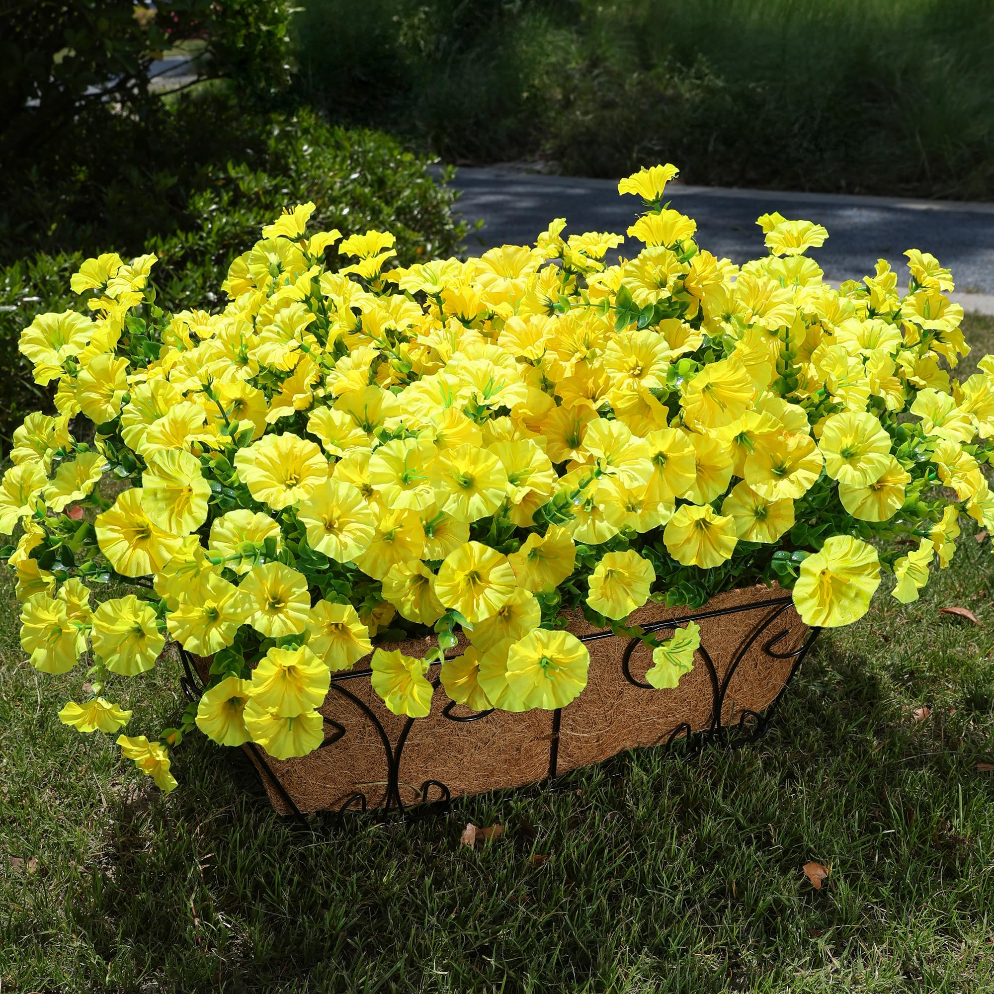 🔥 Letzter Tag – Jede nur €2,99 ! 🔥 UV-beständige künstliche Petunien-Blumen