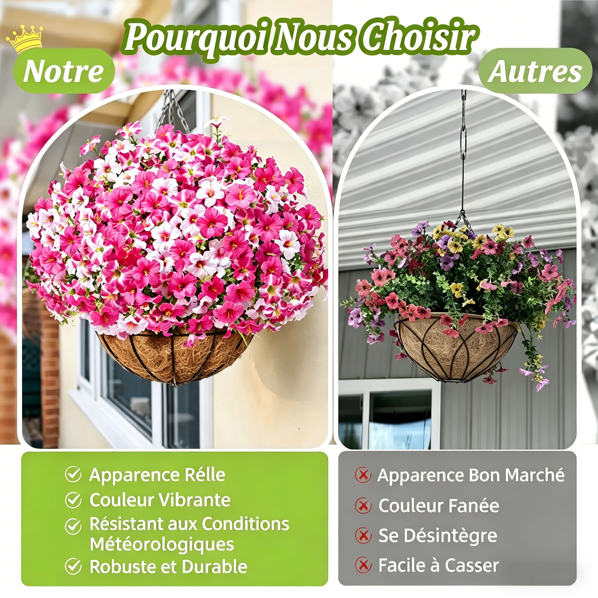 2026 New UV Resistant Faux Flowers