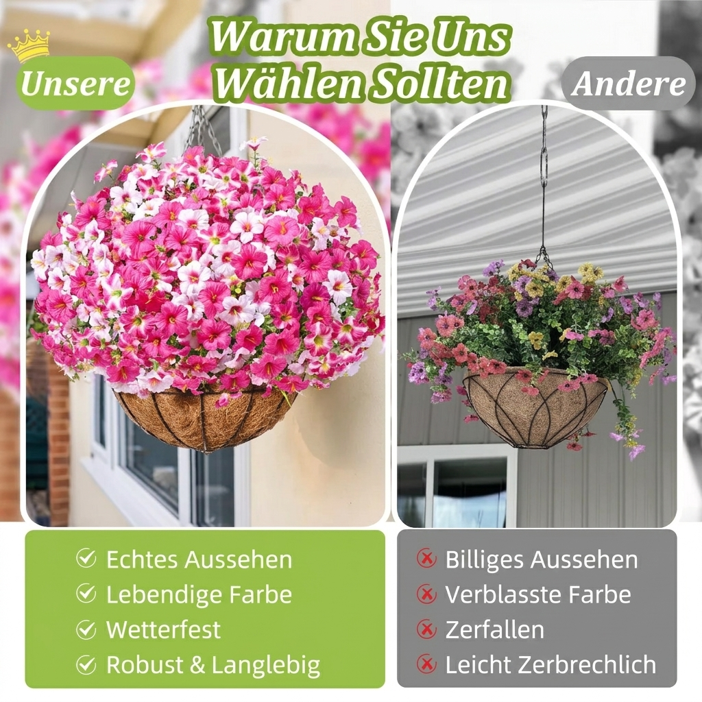 🔥Letzter Tag – 50 % Rabatt🔥 UV-beständige künstliche Trompetenblüten