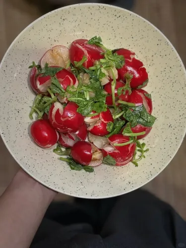 🥕 Čerešňové reďkovky – zber o 25 dní. Chrumkavé, sladké, ideálne do šalátu aj do hrnca. 🌿✨(1 balenie 1000 semien)