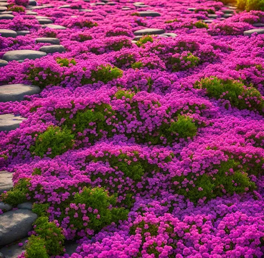 💜 Plazivá materina dúška – semená pre krásny trávnik bez kosenia. Kvitne po celý rok, odolná voči chladu. 🏡✨(1 balenie 100 semien)
