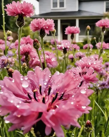 🌸 Semená chrpy – Neustále kvitnúca kvetinová krása od jari až po zimu 🌿(1 balenie 50 semien)