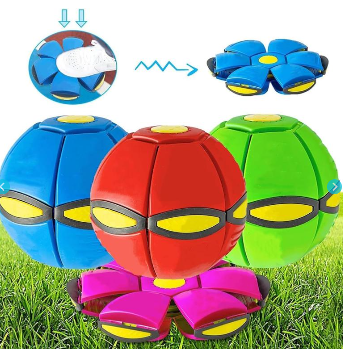 Odolná magická UFO lopta, mení sa na tanier pre deti outdoor hry