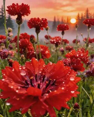🌸 Semená chrpy – Neustále kvitnúca kvetinová krása od jari až po zimu 🌿(1 balenie 50 semien)