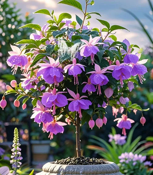 🔥Semienka na odolné trvalé kvety🌺Plačúca fuksia - snový visutý kvetinový vodopád