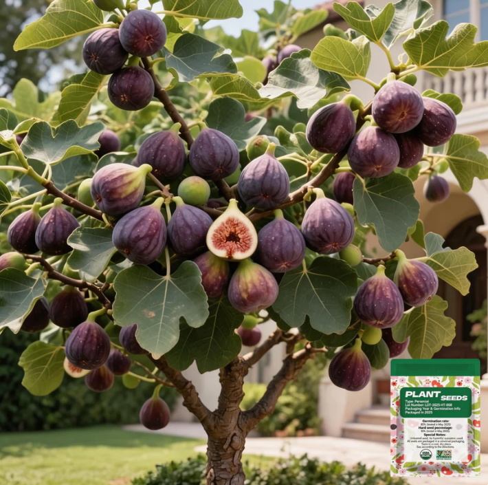 🔥Výpredaj so zľavou 49 %🔥Semená figovníka Mission Fig (Ficus carica) – odolný, ľahko pestovateľný trváci ovocný strom