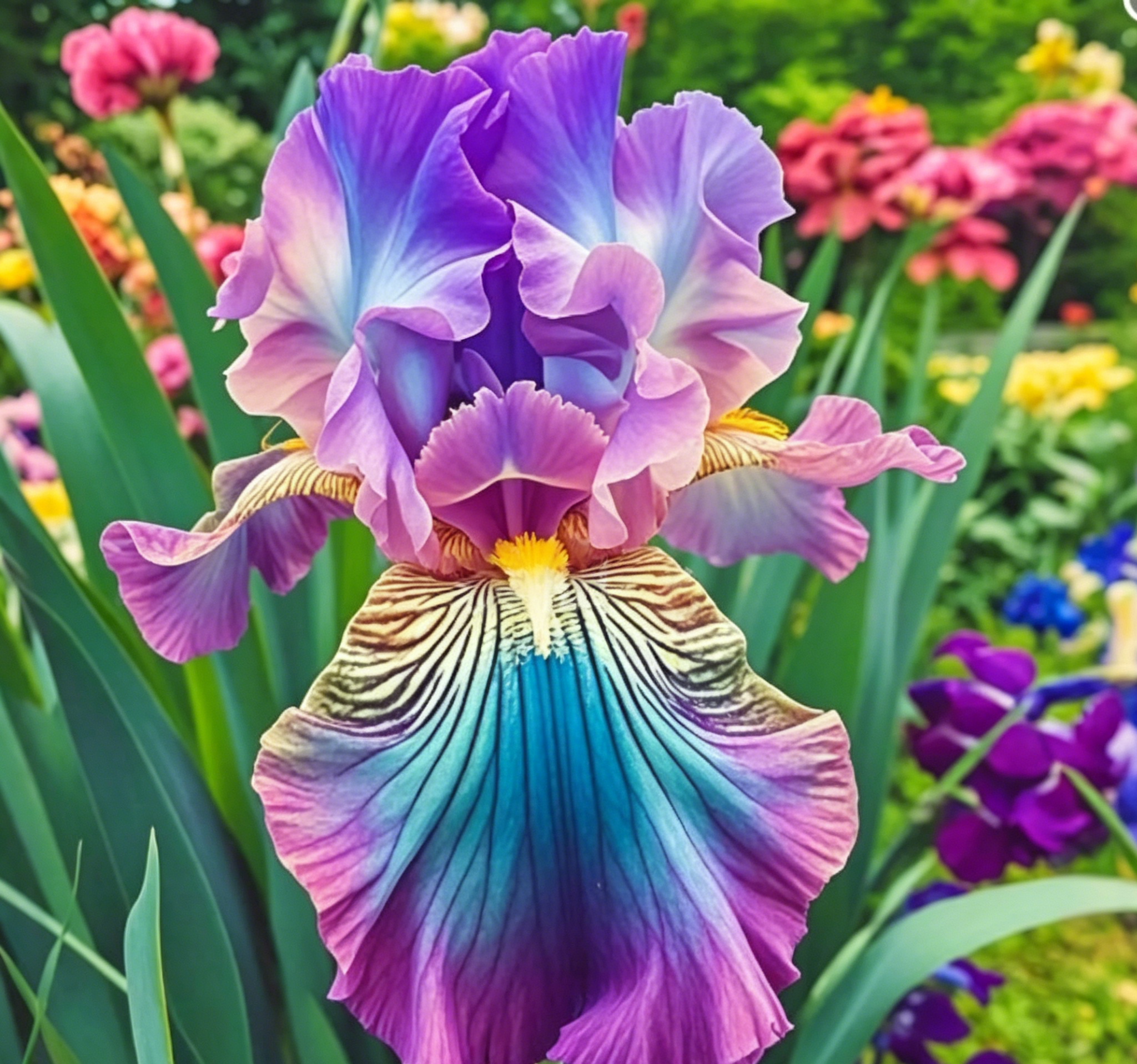 Podrobný popis semínák Iris Zebra – Exotická krása pro váš zahradní oázu