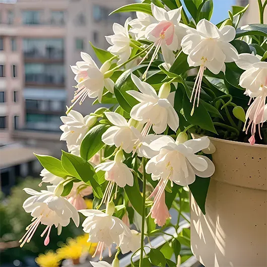 🔥Semínka na odolné trvalé květiny🌺Plačící fuksia - snový visutý květinový vodopád