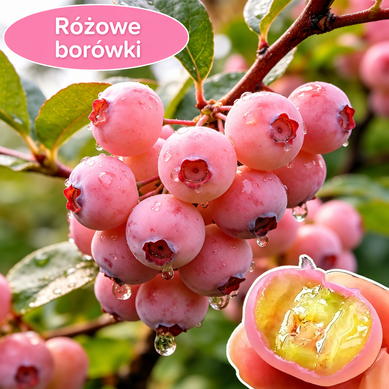 🫐Nasiona borówki – podwójna słodycz (50 nasion/opakowanie)