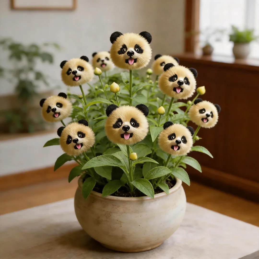 🐼🌱🐼✨Magiczny Kwiat Pandy – sekret szczęścia, miłości i bogactwa ze Wschodu! ✨❗️❗️