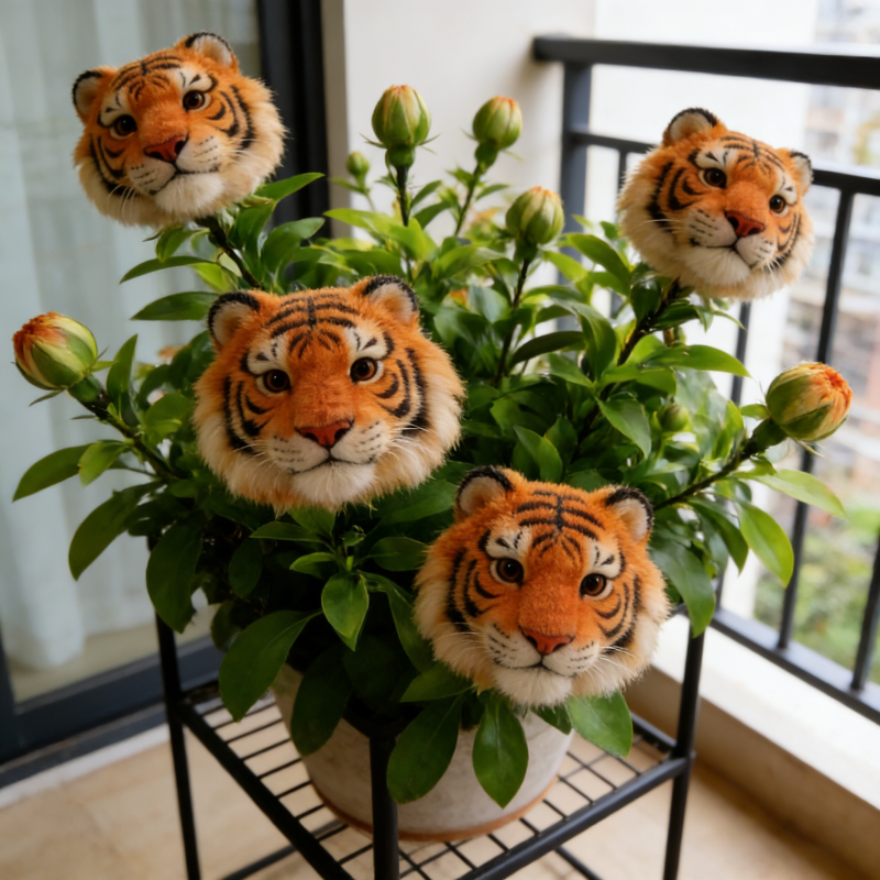 🐅🔥🐅Tigrisarcú Virágok – A Kertedben Beszélgetésre Késztető Csoda💥💥