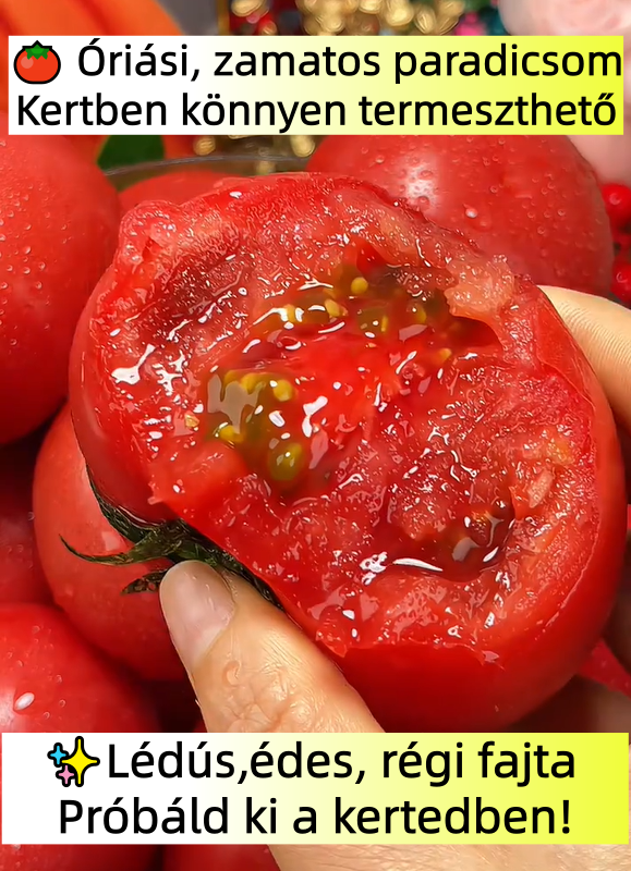 🍅 Lédús, finomszemcsés húsú, régimódi, nyáron is kapható paradicsomok 🌿