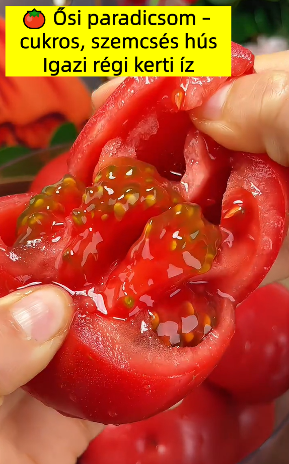 🍅 Lédús, finomszemcsés húsú, régimódi, nyáron is kapható paradicsomok 🌿