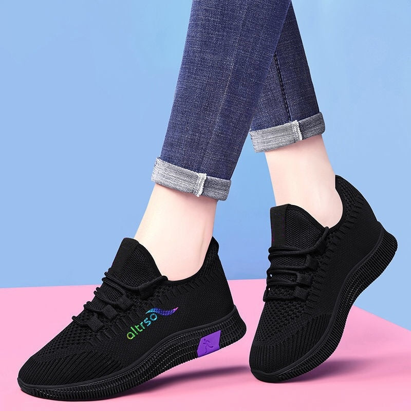 👟 Stílusos, lélegző hálós női cipő | Könnyű, légpárnás, csúszásgátló – Utánvéttel ✨