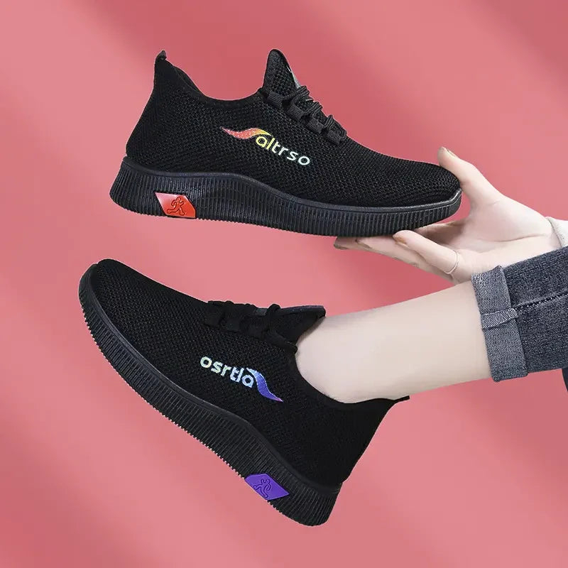 👟 Stílusos, lélegző hálós női cipő | Könnyű, légpárnás, csúszásgátló – Utánvéttel ✨