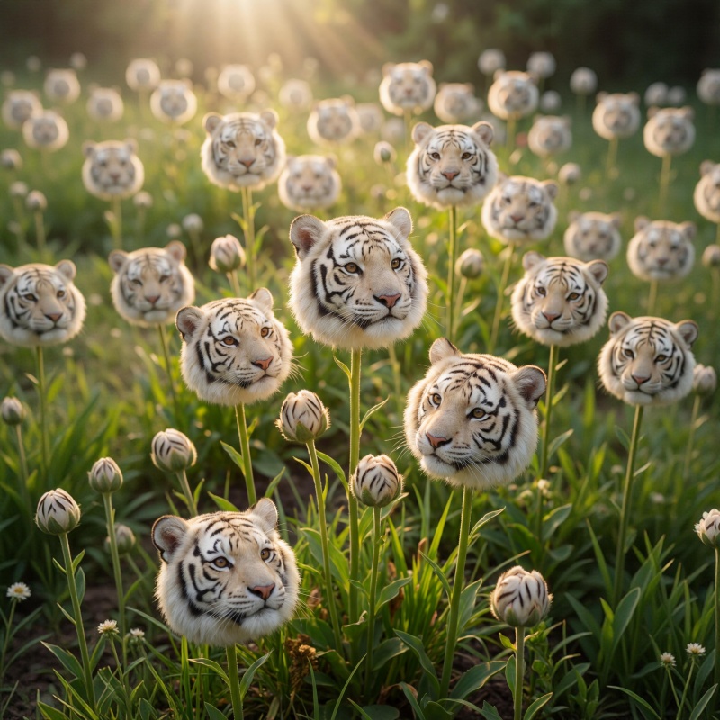 🐅🔥🐅Tigrisarcú Virágok – A Kertedben Beszélgetésre Késztető Csoda💥💥