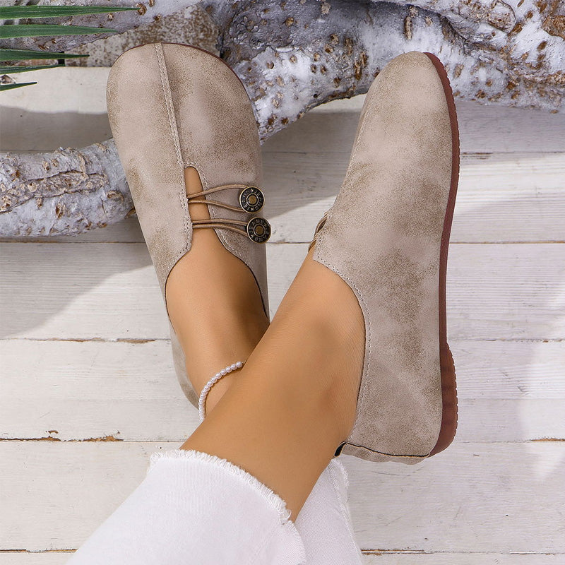 🚶‍♀️ Női lapos cipő puha mesterséges bőrből – Kényelmes, könnyű, mindennapi stílushoz 🚶‍♀️👟 | Tökéletes városi sétákhoz és aktív napokhoz 🌸