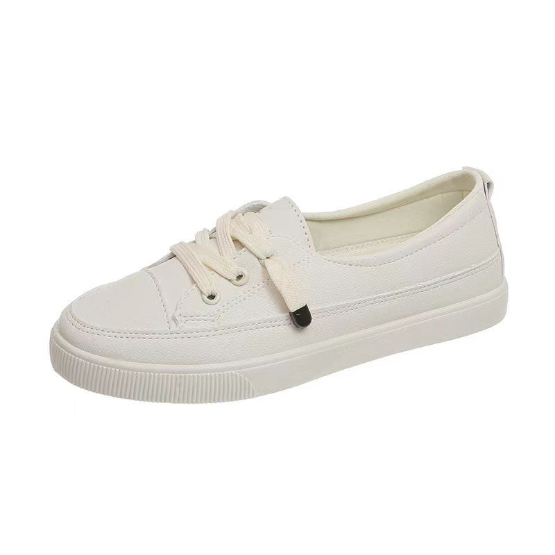 👞 Női alkalmi csúszásmentes PU bőr cipő – kényelmes, slip-on – Utánvét ✨