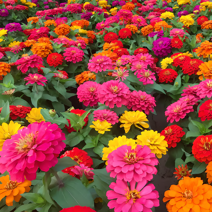 🌺 Graines rares de zinnia à fleurs doubles – de grandes fleurs colorées, faciles à cultiver dans votre jardin 🌸🌿
