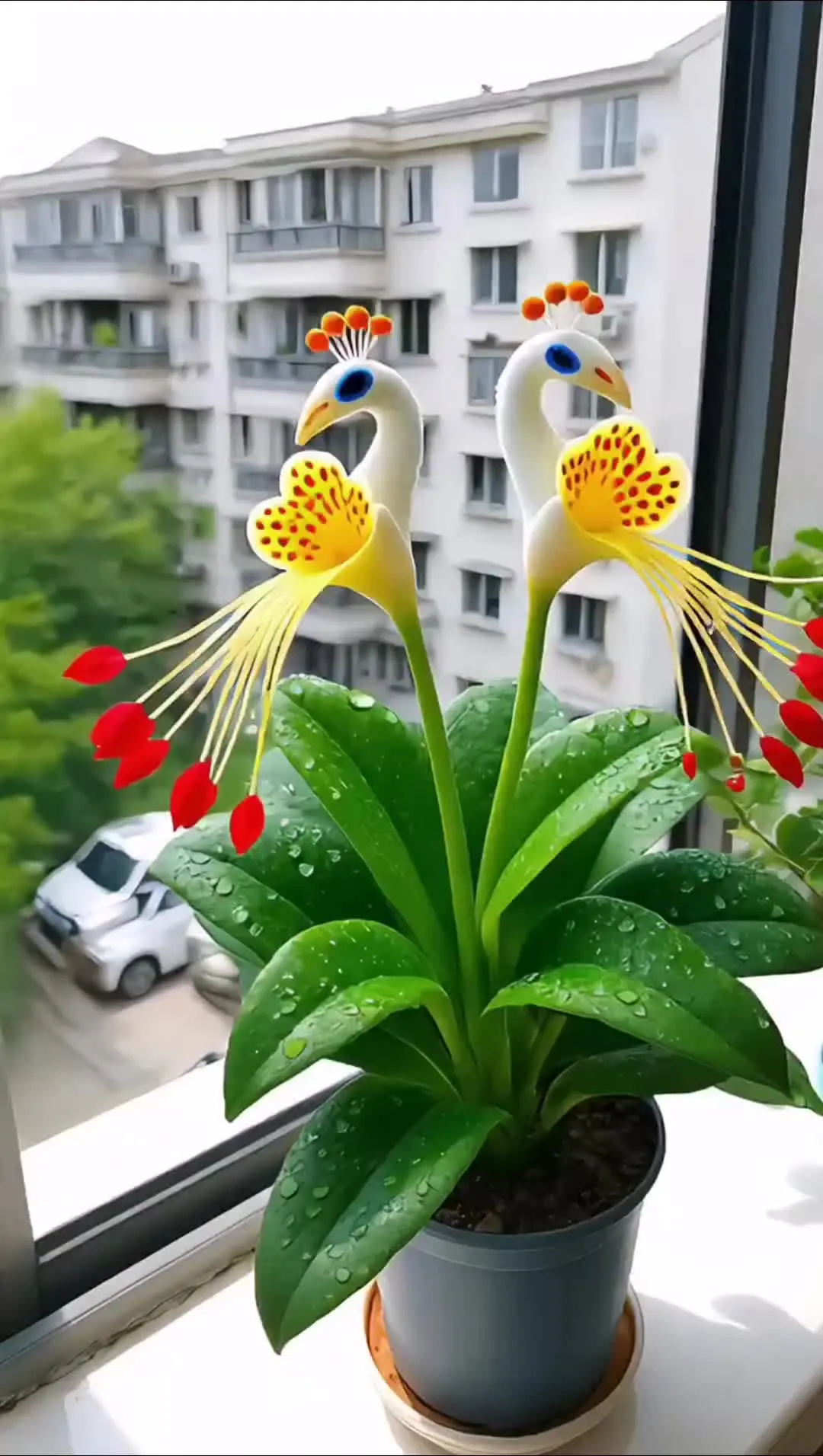 🦚Orchidée Fleur de Paon