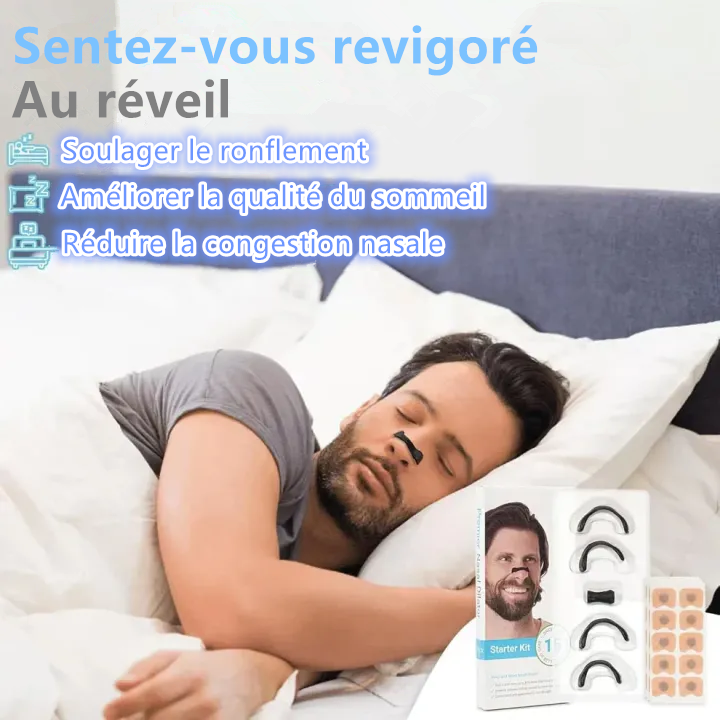 Patch nasal pour soulager la congestion, les éternuements et les ronflements