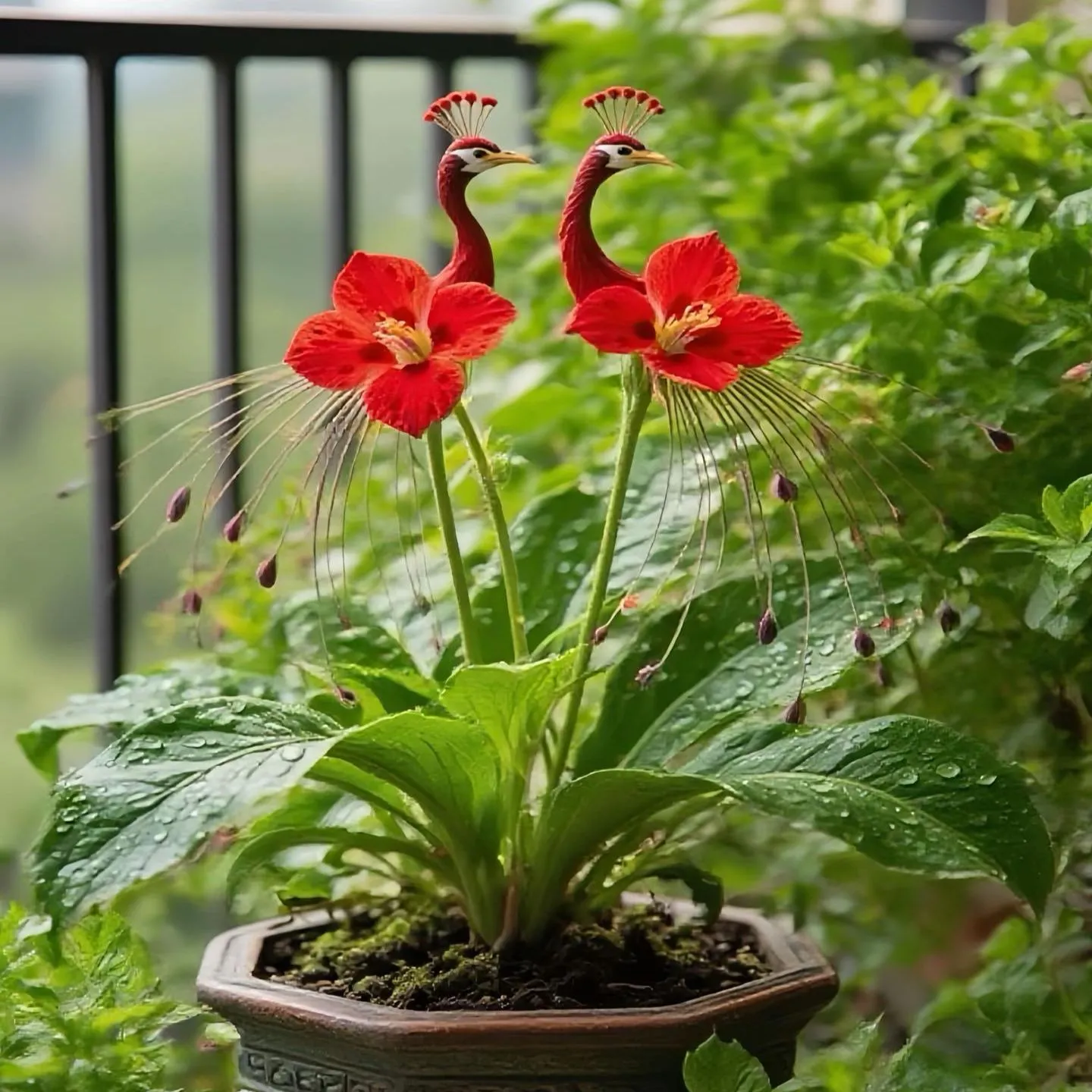 new bird flower seeds