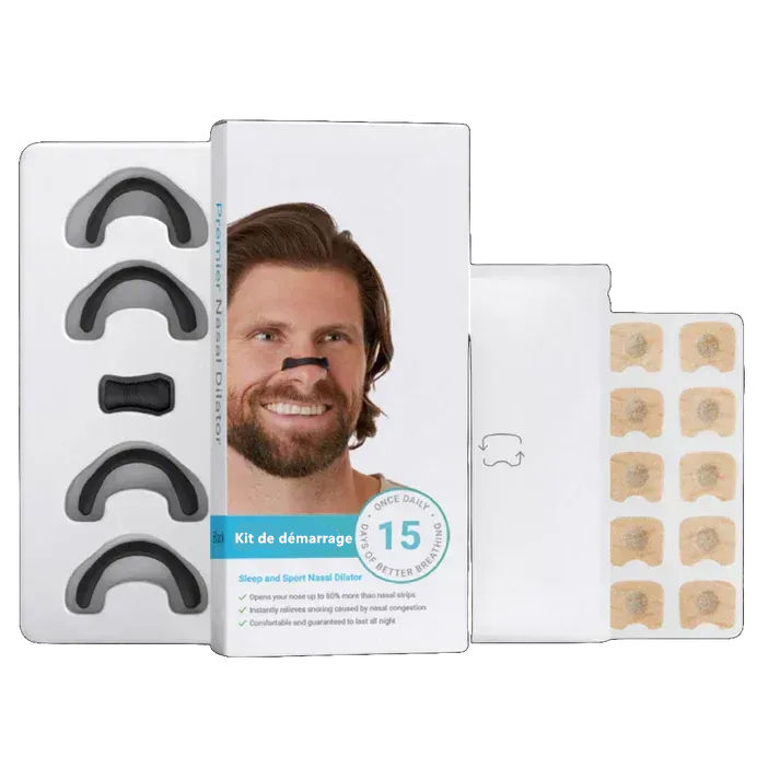 Patch nasal pour soulager la congestion, les éternuements et les ronflements