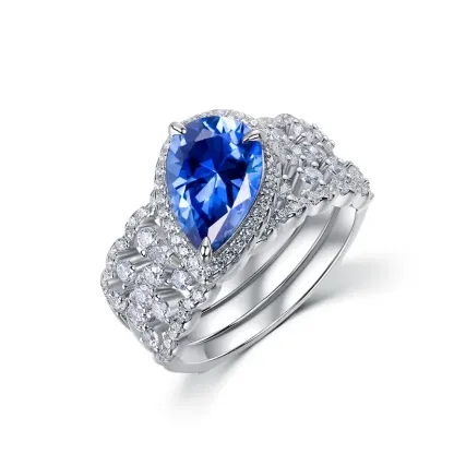 Fine Jewelry Dainty Ring 925 Sterling Silver Lab Grown Emerald Elegant Jewelry Trendy Rings for Women