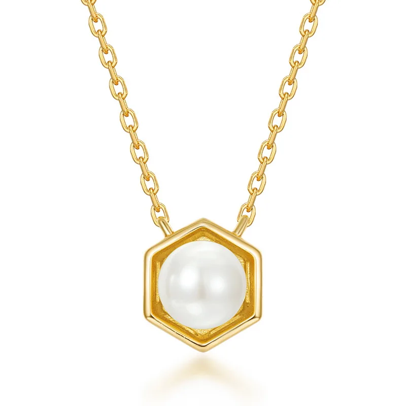 JewelyKing S925 Sterling Silver Natural Colored Gemstone Pendant Necklace JKNS0177