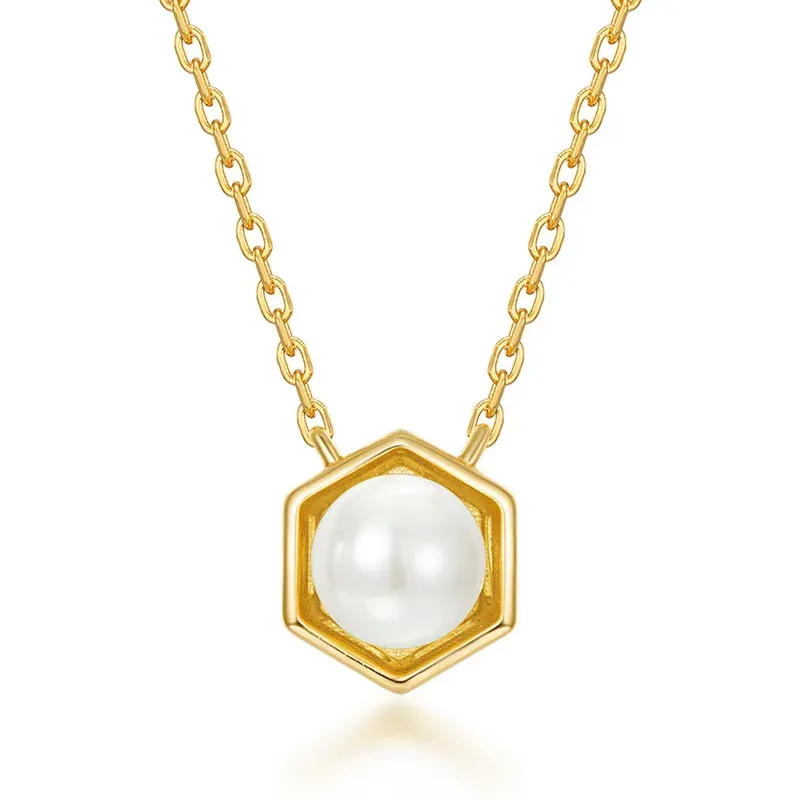 JewelyKing S925 Sterling Silver Natural Colored Gemstone Pendant Necklace JKNS0177