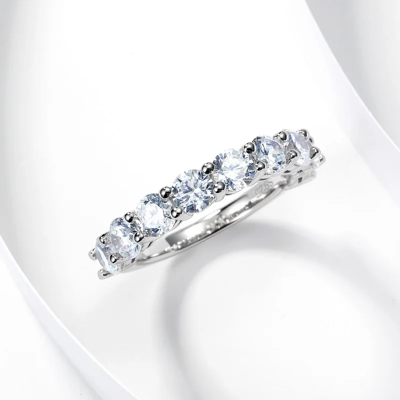 S925 Sterling Silver Jewelry Cubic Zirconia Stone Ring Jewelry Wholesale Women Ring Love & Beauty Jewelry