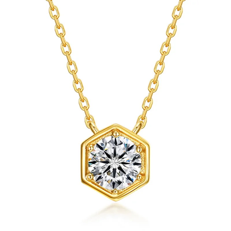 JewelyKing S925 Sterling Silver Natural Colored Gemstone Pendant Necklace JKNS0177