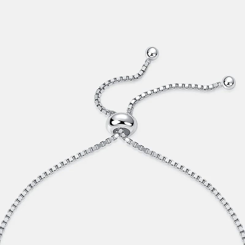 Wholesale Adjustable 925 Sterling Silver Emerald Chain Vivid Lab Grown Emerald Bracelet Flower Bracelet for Women