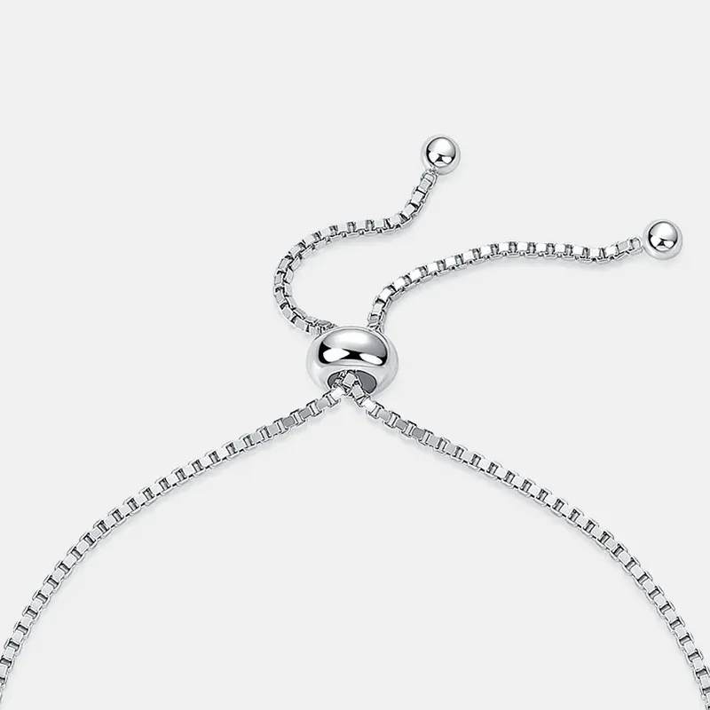 Wholesale Adjustable 925 Sterling Silver Emerald Chain Vivid Lab Grown Emerald Bracelet Flower Bracelet for Women