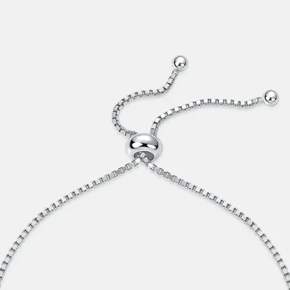 Wholesale Adjustable 925 Sterling Silver Emerald Chain Vivid Lab Grown Emerald Bracelet Flower Bracelet for Women