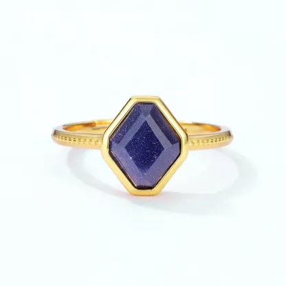 Fine Jewelry Manufacturer Wholesale Kyanite Rings Women Elegant Blue Gemstone Adjustable Rings