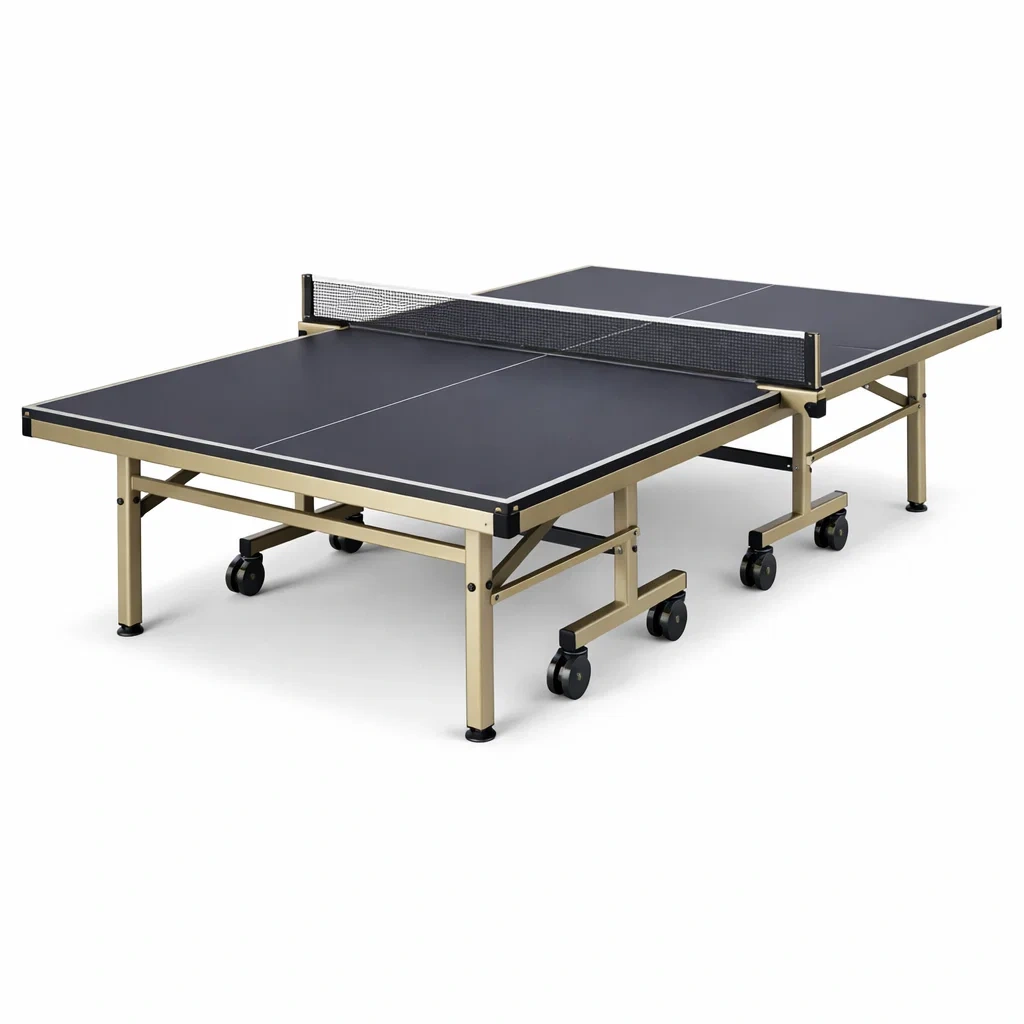 Tischtennistisch mdf metallbeine schwarz 274x152x76 cm-nesthomelyx