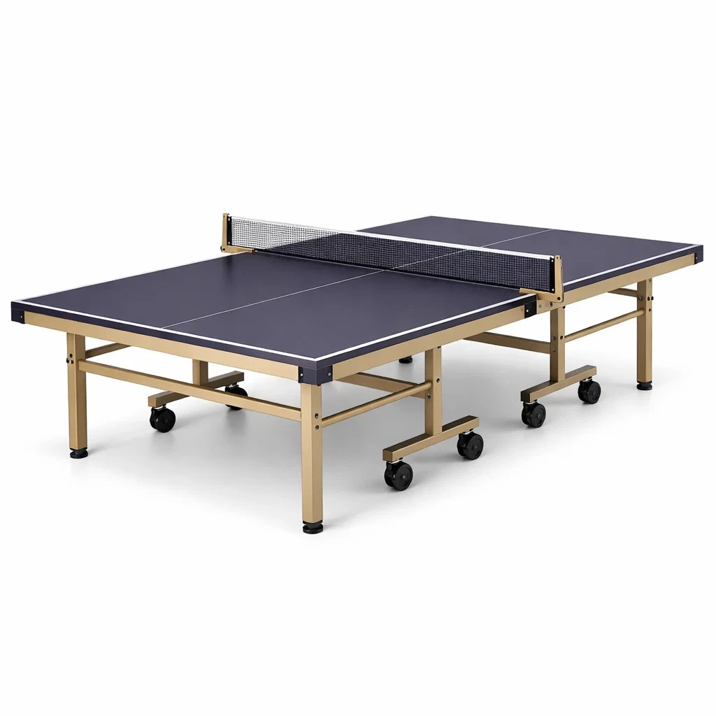 Tischtennistisch mdf blau klappbar 274x152.5x76 cm-nesthomelyx