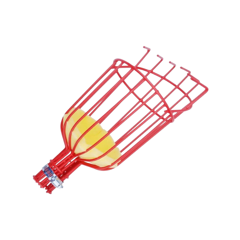 Recolector de frutas con palo extensible