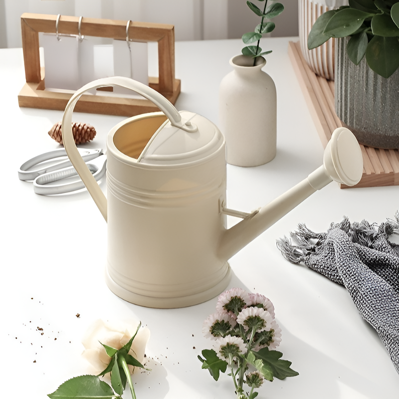 botella pulverizadora de jardín