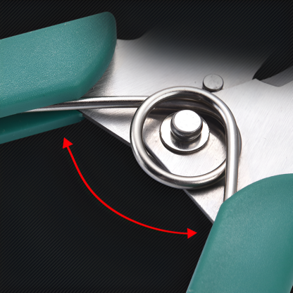 Tijeras de jardinería para flores y verduras