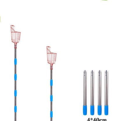 Recolector de frutas con palo extensible