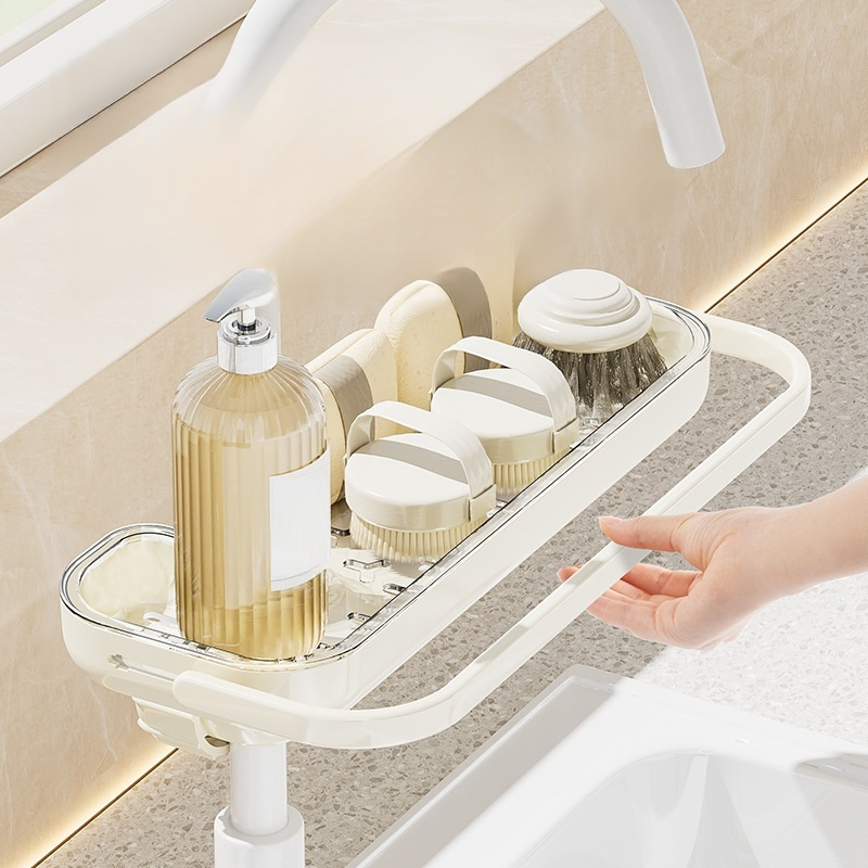 Multi-layer cleaning cloth storage rack